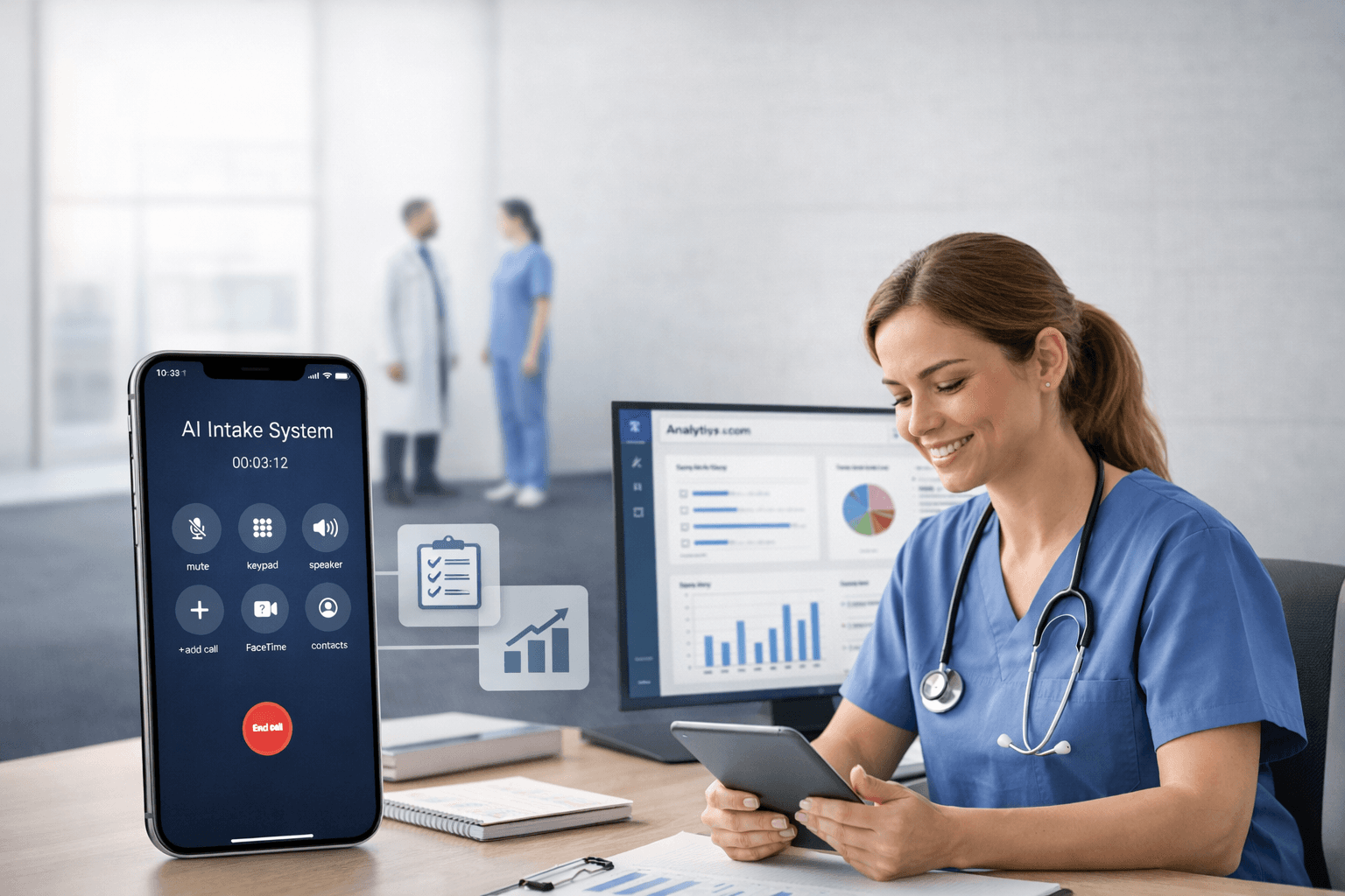 More time for care with an AI platform for intake and insights